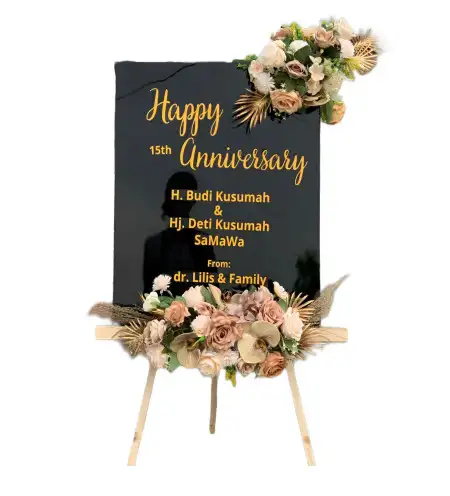 Papan Bunga Akrilik Baturaden