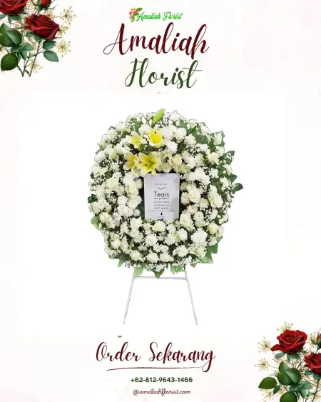 Krans Bunga Duka Baturaden