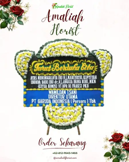 Papan Bunga Duka Baturaden